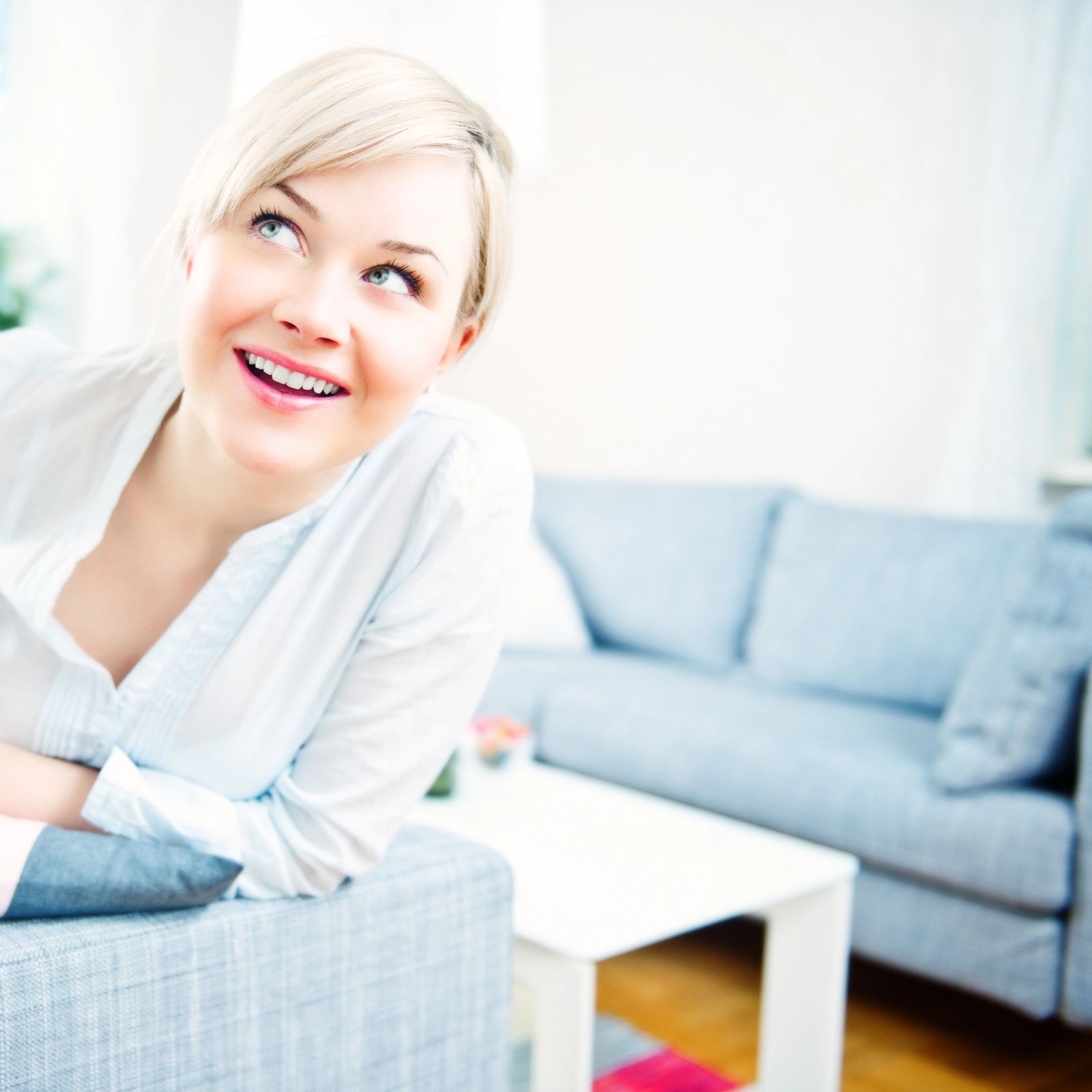 Happy homeowner portrait